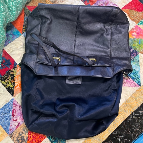 Coach navy blue iridescent tote - Picture 14 of 16